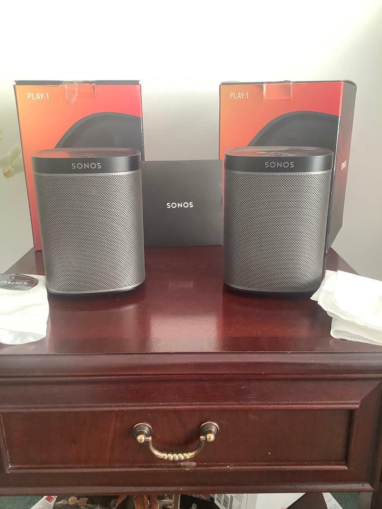 sonos play 1 stereo